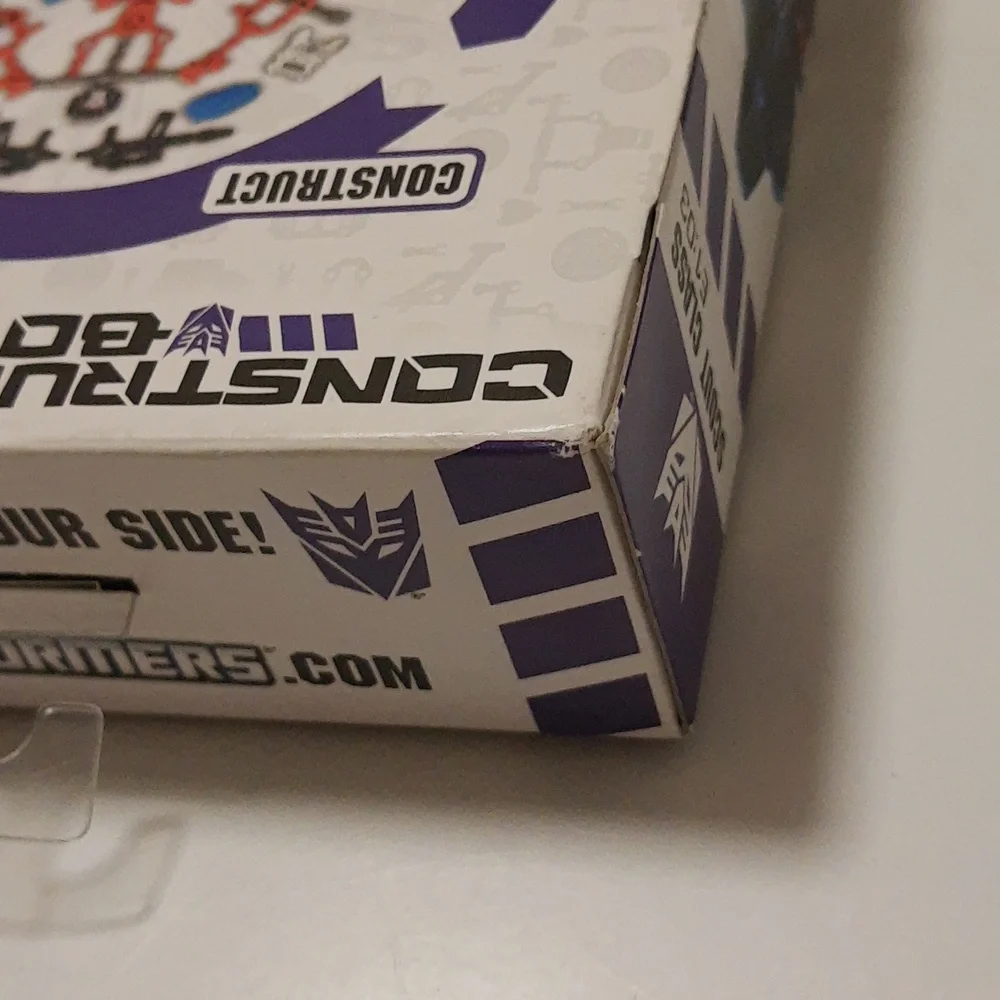 Transformers Construct-Bots Decepticon Thundercracker 41 PIECES 2013 SEALED